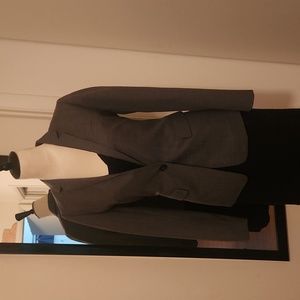 J Crew Graphite pants and jacket